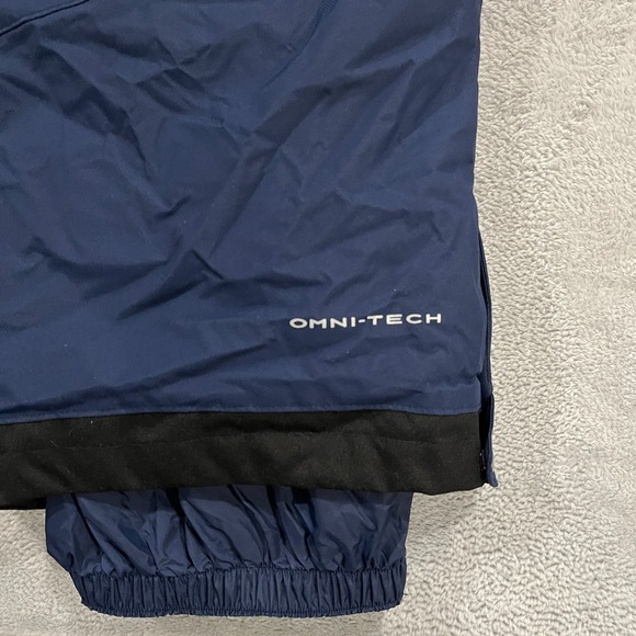 Columbia Ski Pants Men XL Regular Omni-Tech Blue Waterproof Breathable Snowboard - Picture 5 of 9